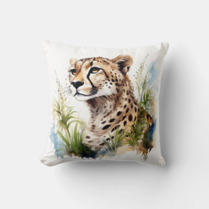 Cheetah Throw Pillow