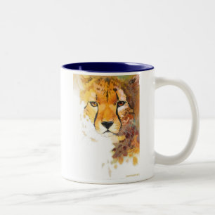 Cheetah! Two-Tone Coffee Mug