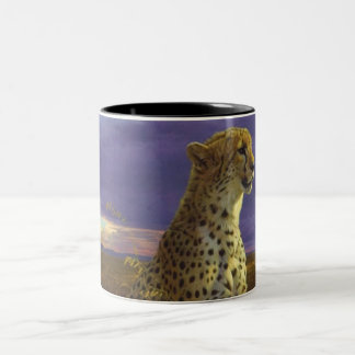 Cheetah Two-Tone Coffee Mug