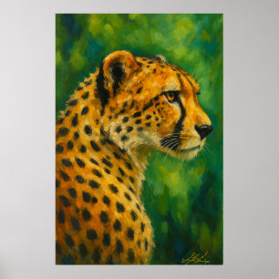 Cheetah Wall Decor Nature Lovers