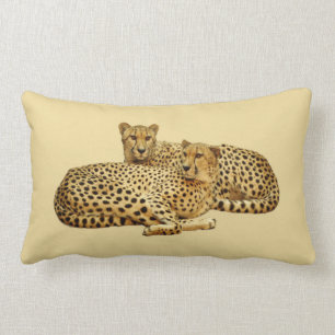 Cheetahs Lumbar Pillow