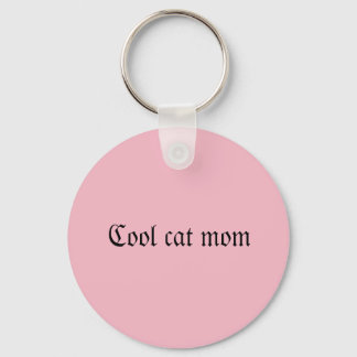 Cheeto DaCuteCat cool cat mom keychain