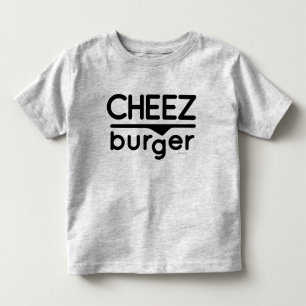 Cheezburger Logo (black) Toddler T-shirt
