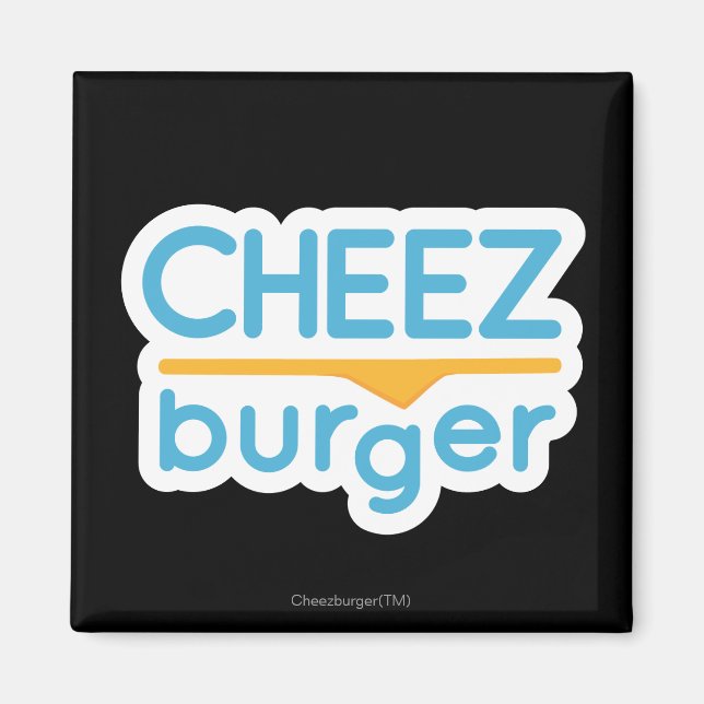 Cheezburger Logo (colour) Magnet (Front)
