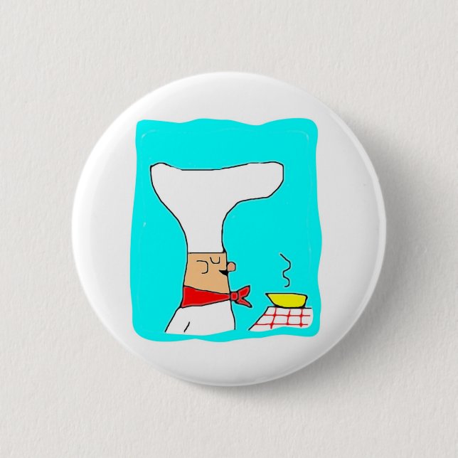 chef 2 inch round button (Front)
