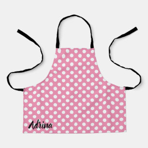 Chef Adrina apron small with decorative patern