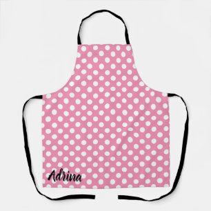 Chef Adrina apron with decorative patern