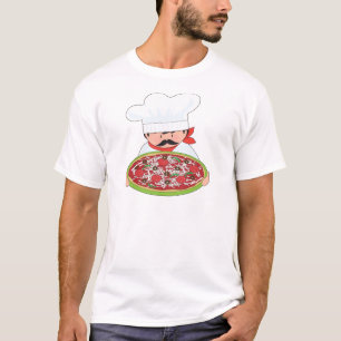 Chef and Pizza T-Shirt
