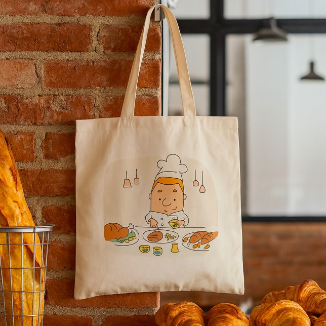 Chef At Work Tote Bag (Creator Uploaded)