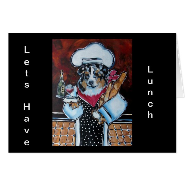 CHEF AUSTRALIEN SHEPHERD (Devant horizontal)