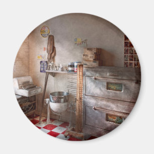 Chef - Baker - The bread oven Magnet