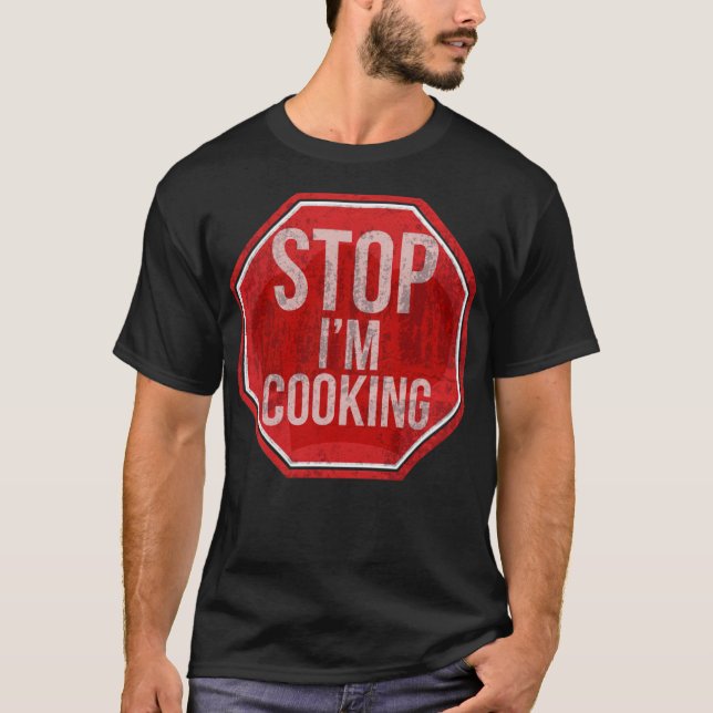 Chef bakery birthday drunk chef  T-Shirt (Front)