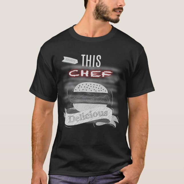 CHEF birthday party funny  T-Shirt (Front)