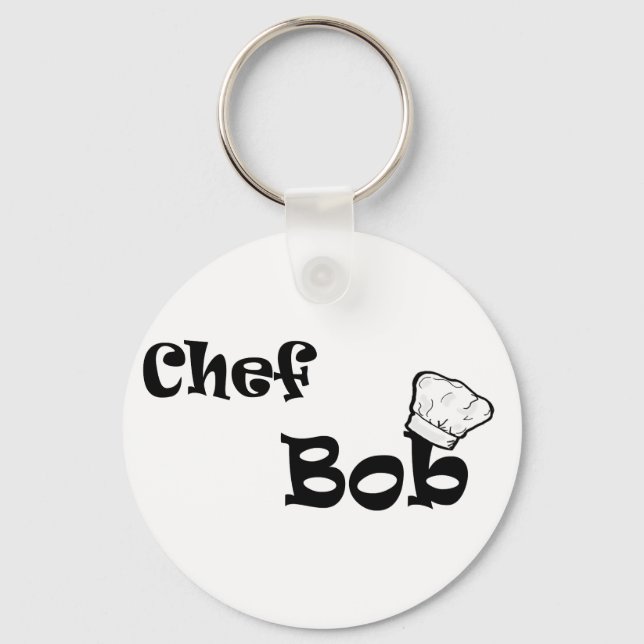 Chef Bob Keychain (Front)