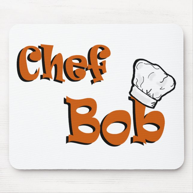 Chef Bob Mouse Pad (Front)