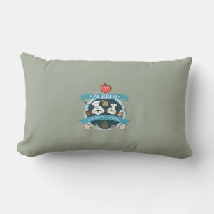 chef bubbly's cooking show lumbar pillow