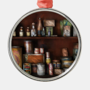 Chef - Cans - Rum and Tobacco Metal Ornament