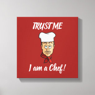 Chef Canvas Print