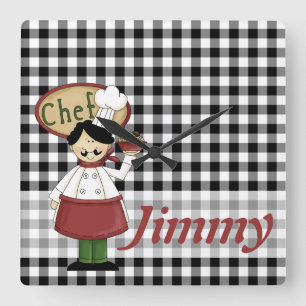 Chef Checks Clock