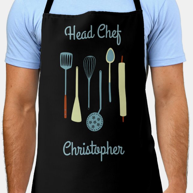 Chef chef tablier personnalisé (Créateur téléchargé)
