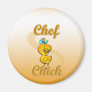 Chef Chick Magnet