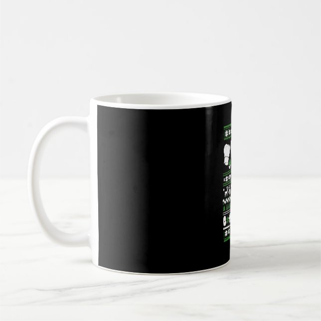 Chef Christmas T Shirt Coffee Mug (Left)