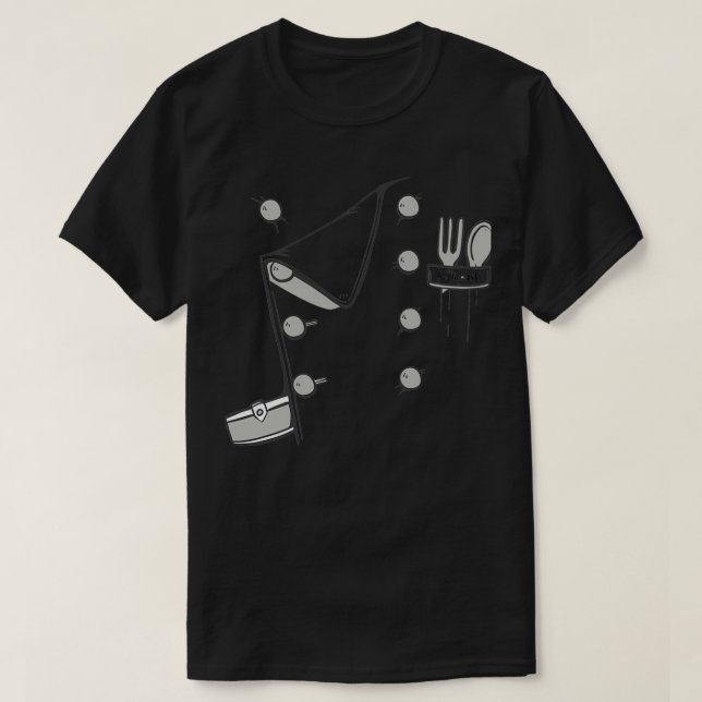 Chef Coat  T-Shirt (Design Front)