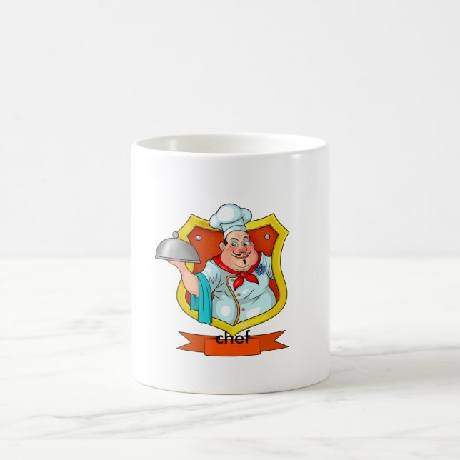 chef coffee mug (Center)