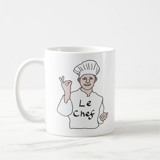 Chef Coffee Mug (Left)