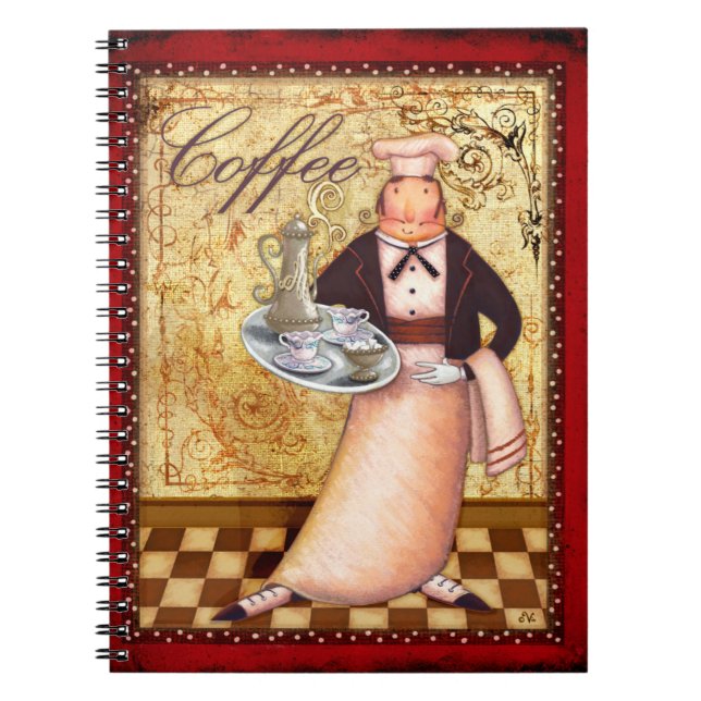 Chef Coffee Notebook (Front)