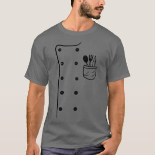 Chef cook uniform costume halloween T-Shirt