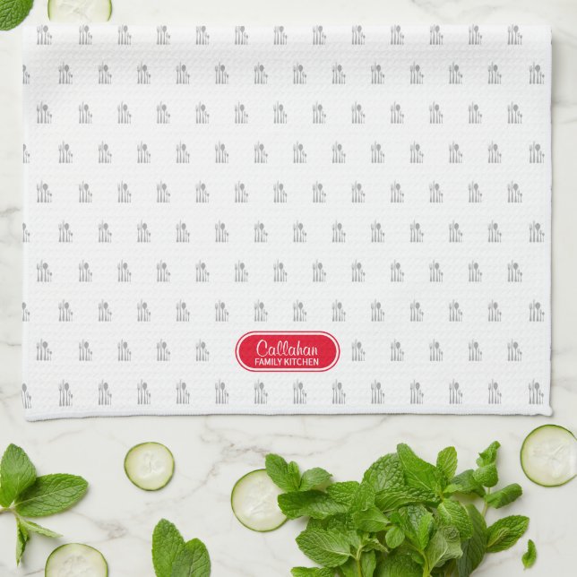 Chef cooking baking kitchen gift towel (Folded)