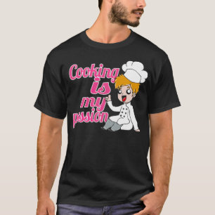 Chef Cooking food donut chef (female) T-Shirt