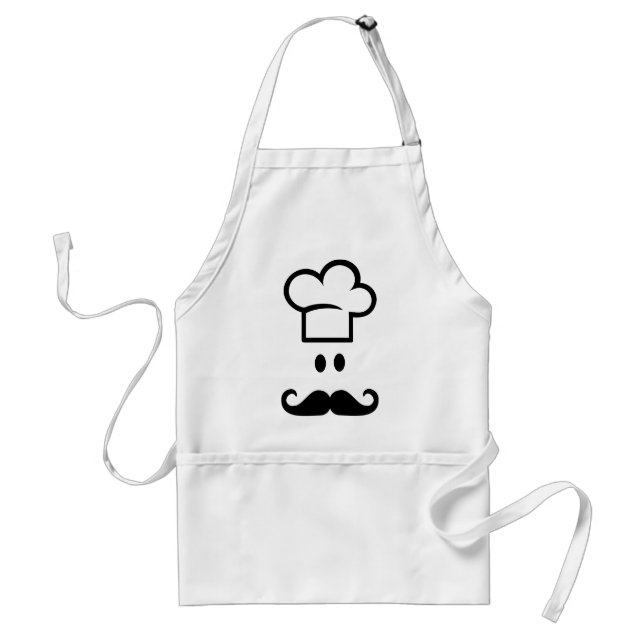 Chef cooking hat standard apron (Front)
