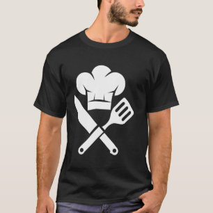 Chef Culinary Cooking Foodie Kitchen Chefs Knives  T-Shirt