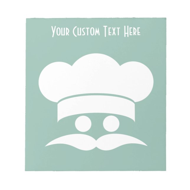Chef custom colour notepad (Front)