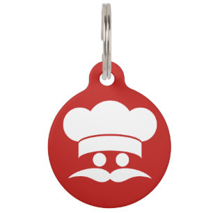 Chef custom colour pet tags