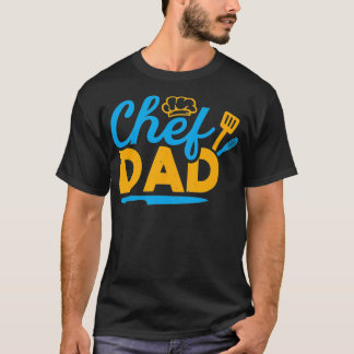 Chef Dad Sous Chefs Culinary Kitchen Cooking bbq l T-Shirt