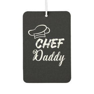 Chef daddy | Cook gift | Food Lovers Present Air Freshener