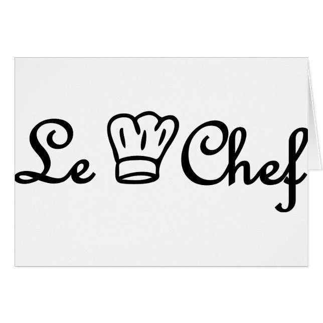 chef de cuisine (Front Horizontal)