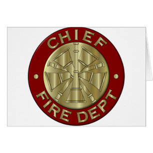 Chef des pompiers de carte…