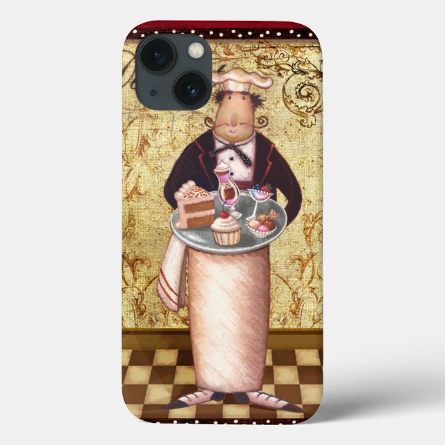 Chef Dessert Case-Mate iPhone Case (Back)