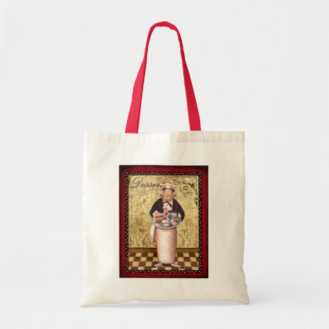 Chef Dessert Tote Bag (Front)