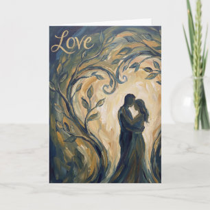 Chef-d'œuvre de la carte de la Saint-Valentin d'am