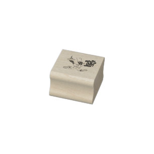 Chef Ducky Kazoo Rubber Stamp