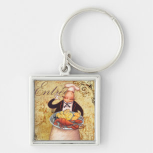 Chef Entrée Keychain