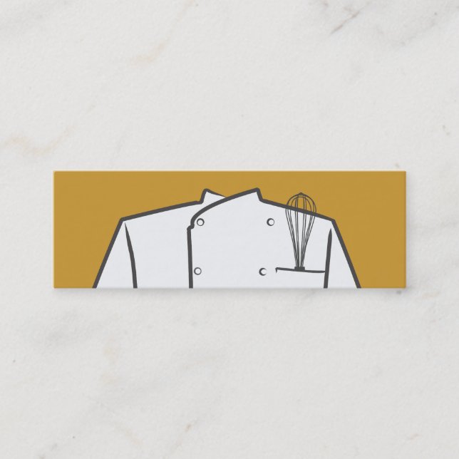 Chef exécutif Mini Carte de visite (Devant)