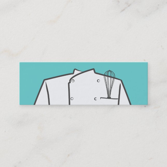 Chef exécutif Mini Carte de visite (Devant)