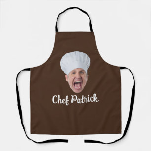Chef Face Personalized Gift Apron