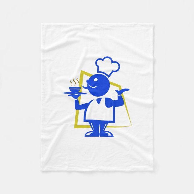 Chef Fleece Blanket (Front)